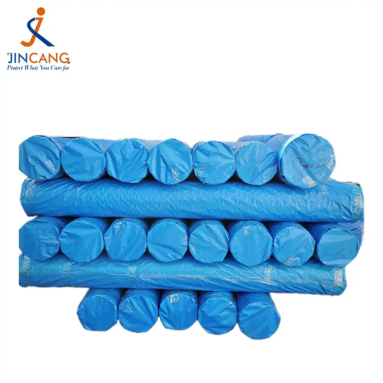 160g ব্লু পিই টারপুলিন রোল