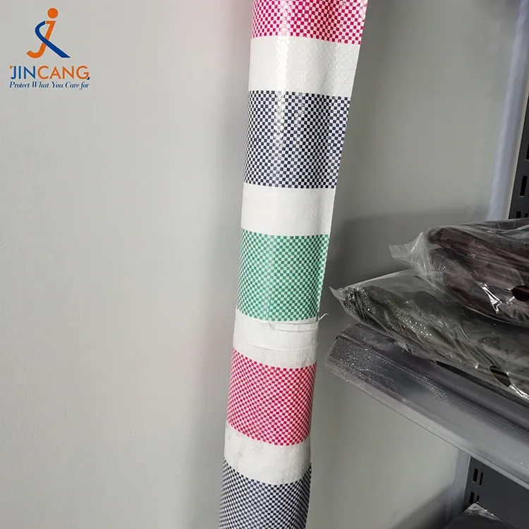 90 জিএসএম স্ট্রিপ PE টারপলিন রোল