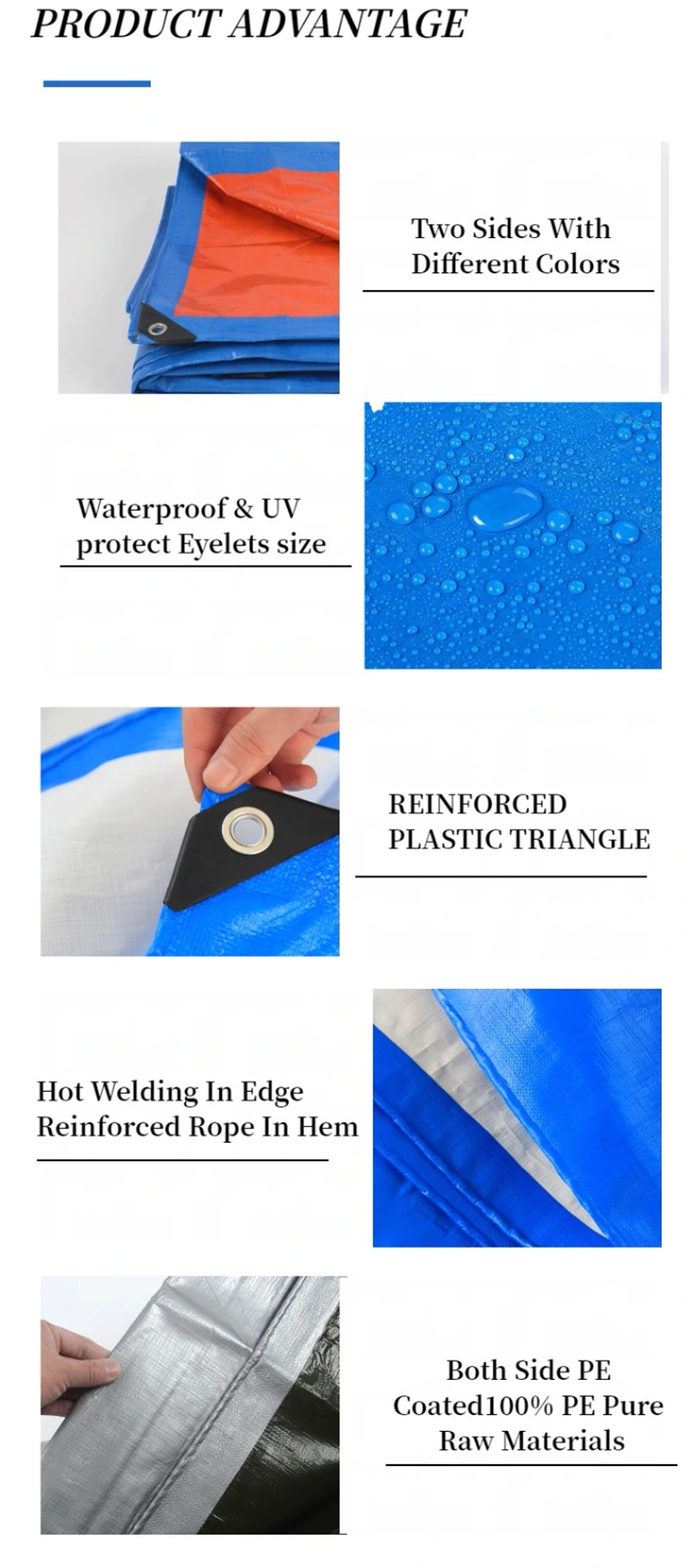 120GSM Green PE Tarpaulin