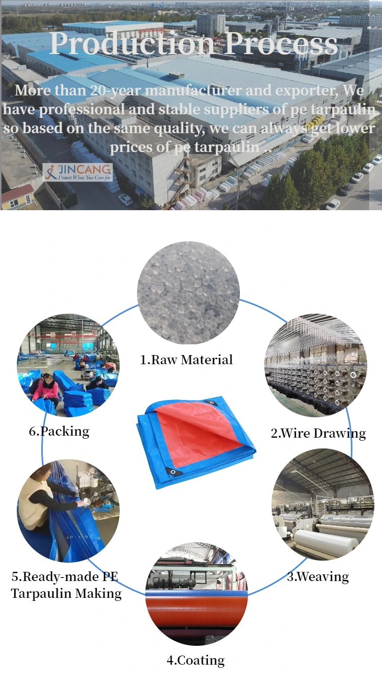 120GSM Green PE Tarpaulin