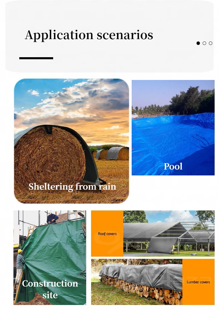 120GSM Green PE Tarpaulin